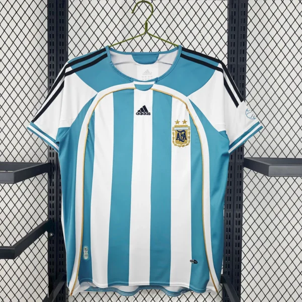2006 Retro Argentina Home Football Shirt