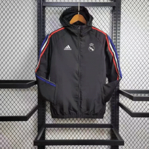 2024/2025 Real Madrid Windbreaker Black Football Shirt