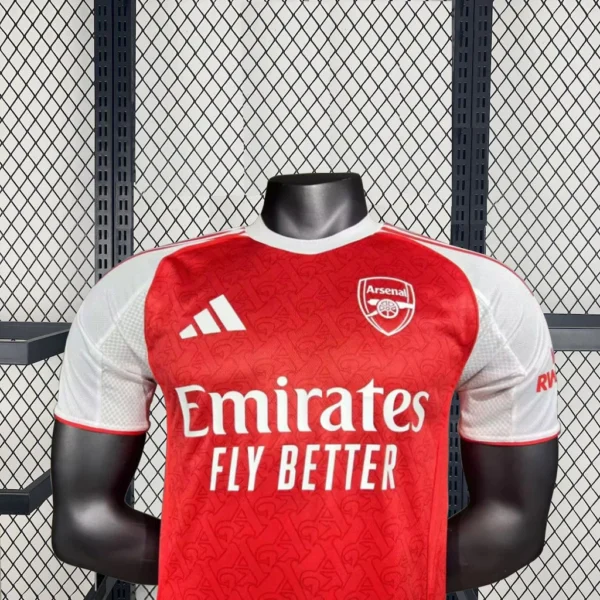 2025/2026 Player Version Arsenal Home Football Shirt