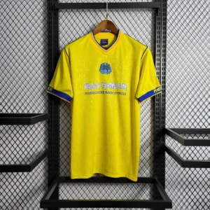 2008 Retro West Ham United Yellow Football Shirt