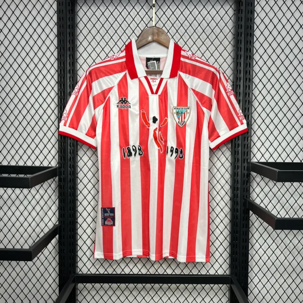 1987/1988 Retro Athletic Bilbao Home Football Shirt