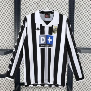 1999/2000 Retro Long Sleeve Juventus Home Football Shirt