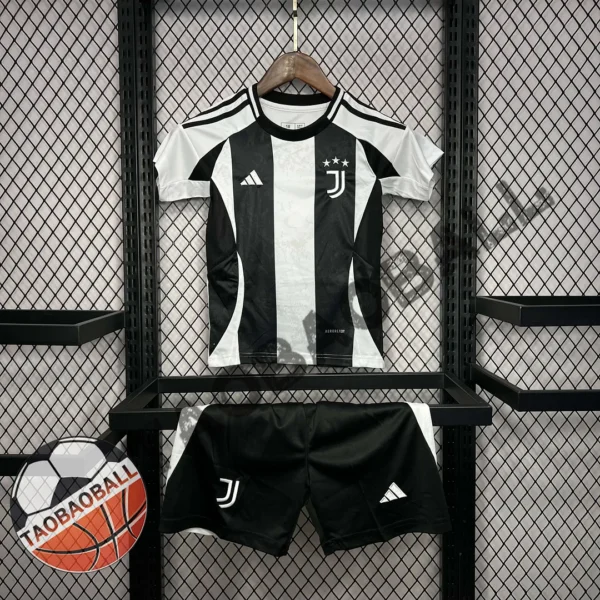 2024/2025 Juventus Home Football Shirt Kids Size