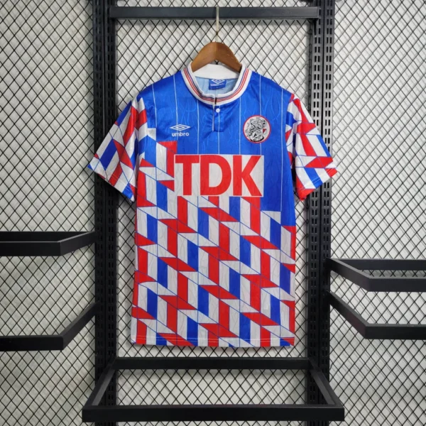 1989/1990 Retro Ajax Away Football Shirt