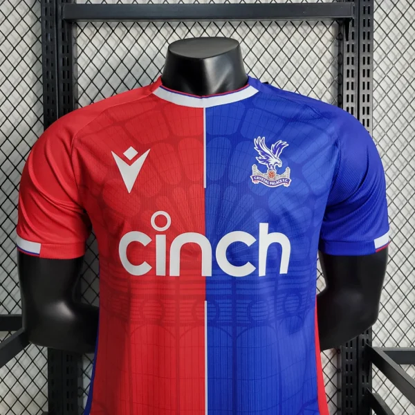 2023/2024 Player Version Crystal Palace Home Football Shirt
