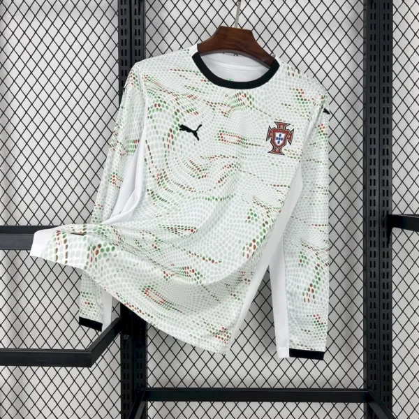 2025/2026 Long Sleeve Portugal Away Football Shirt