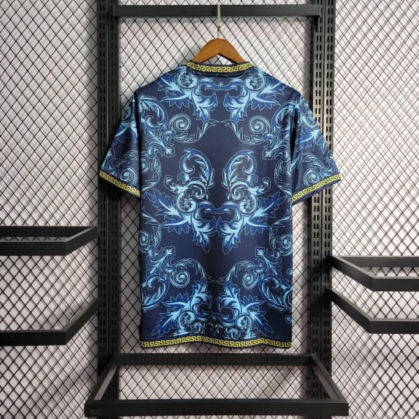 2022 Italy Commemorative Edition Blue Football Shirt