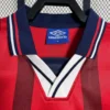 1998 Retro England Away Football Shirt