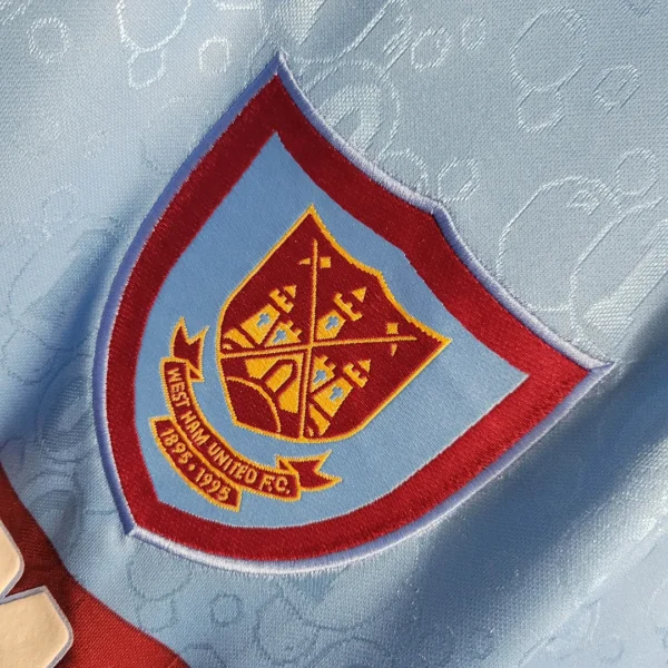 1995/1996 Retro West Ham United Away Football Shirt