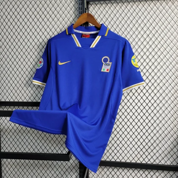 1996 Retro Italy Home Football Shirt