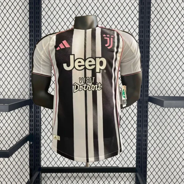 2025/2026 Player Version Juventus Home Football Shirt