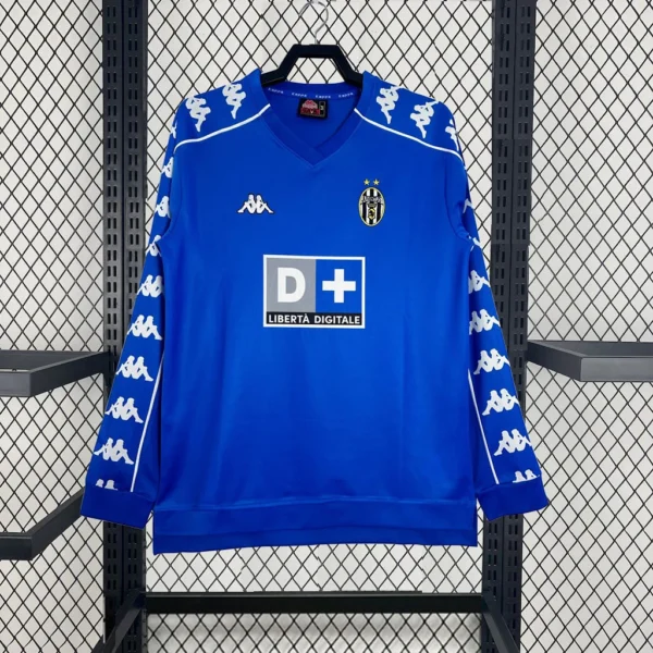 1999/2000 Retro Long Sleeve Juventus Away Football Shirt