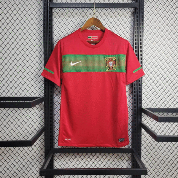 2010 Retro Portugal Home Football Shirt
