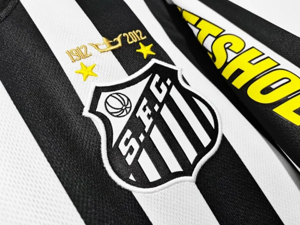 2013 Retro Santos Away Soccer Jersey