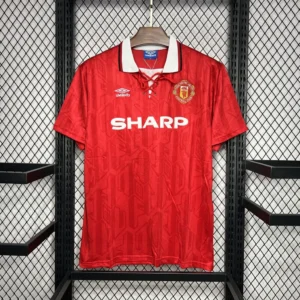 1992/1994 Retro Manchester United Home Football Shirt