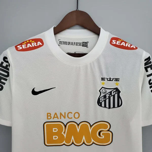 2012/2013 Retro Santos Home Soccer Jersey