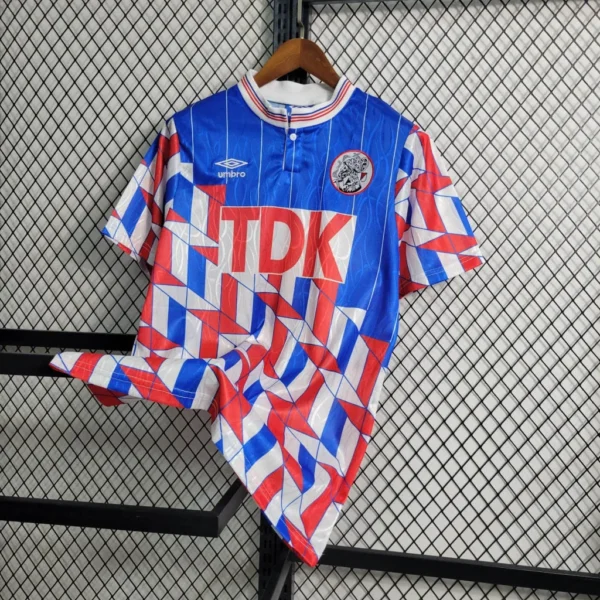 1989/1990 Retro Ajax Away Football Shirt
