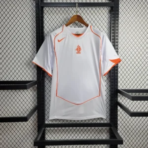 2004 Retro Netherlands Away Football Shirt