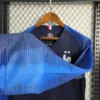 2018 Retro Long Sleeve France Home Football Shirt