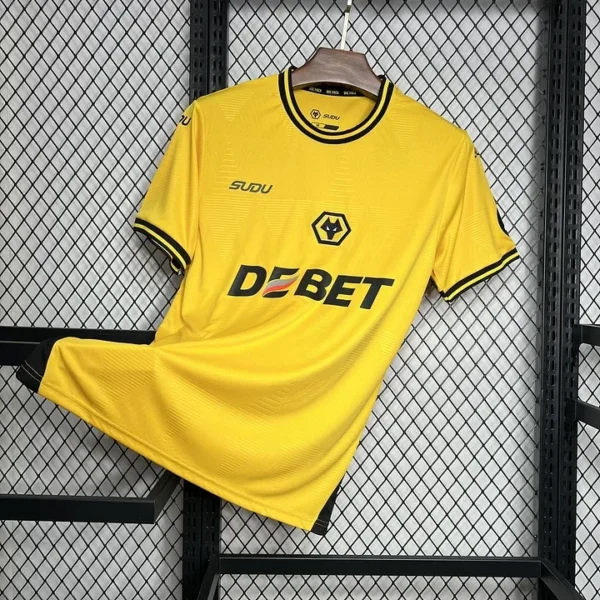 2024/2025 Wolverhampton Wanderers Home Football Shirt